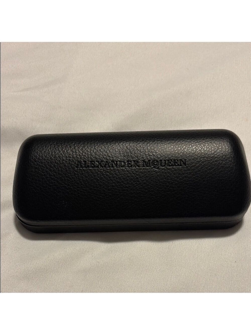 Alexander McQueen Black Eyewear Case sunglasses case hard shell eyeglass case